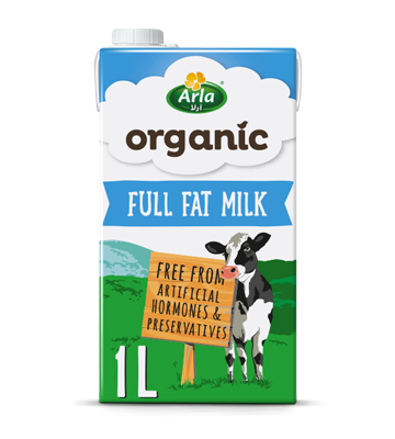 Arla Organic Whole Milk 1L